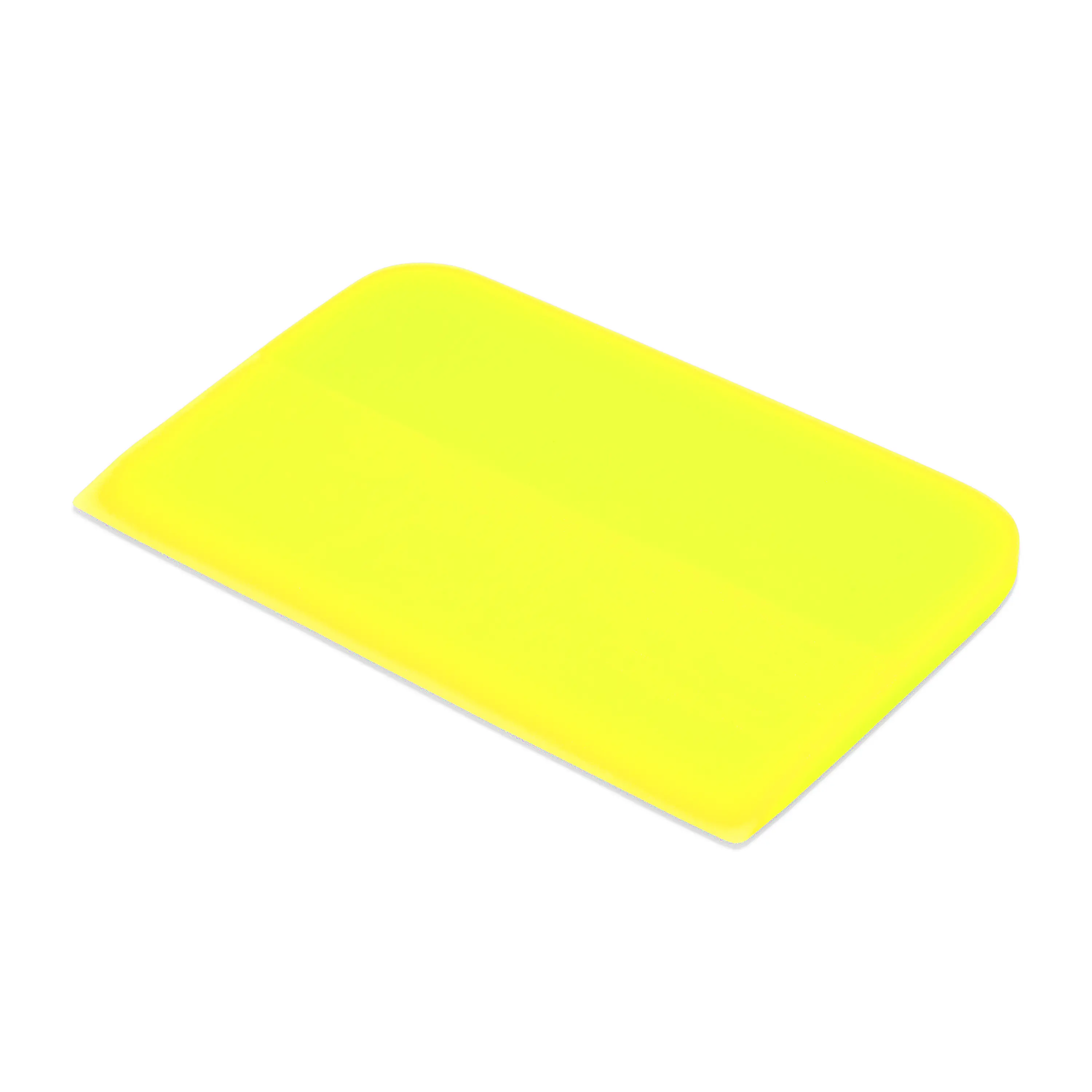 Polyurethane film squeeging tool yellow Juicy Slider, 0.6x12x7.5 cm