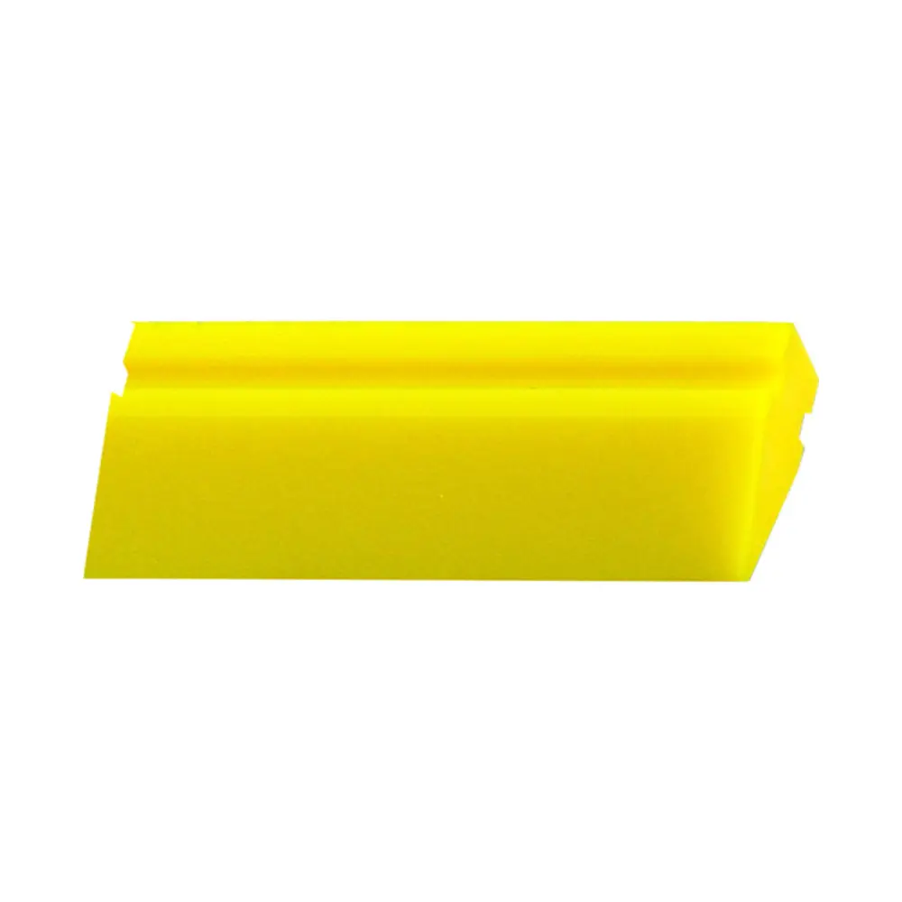 Yellow Turbo Extra Soft polyurethane film squeeging tool, 11.7 cm