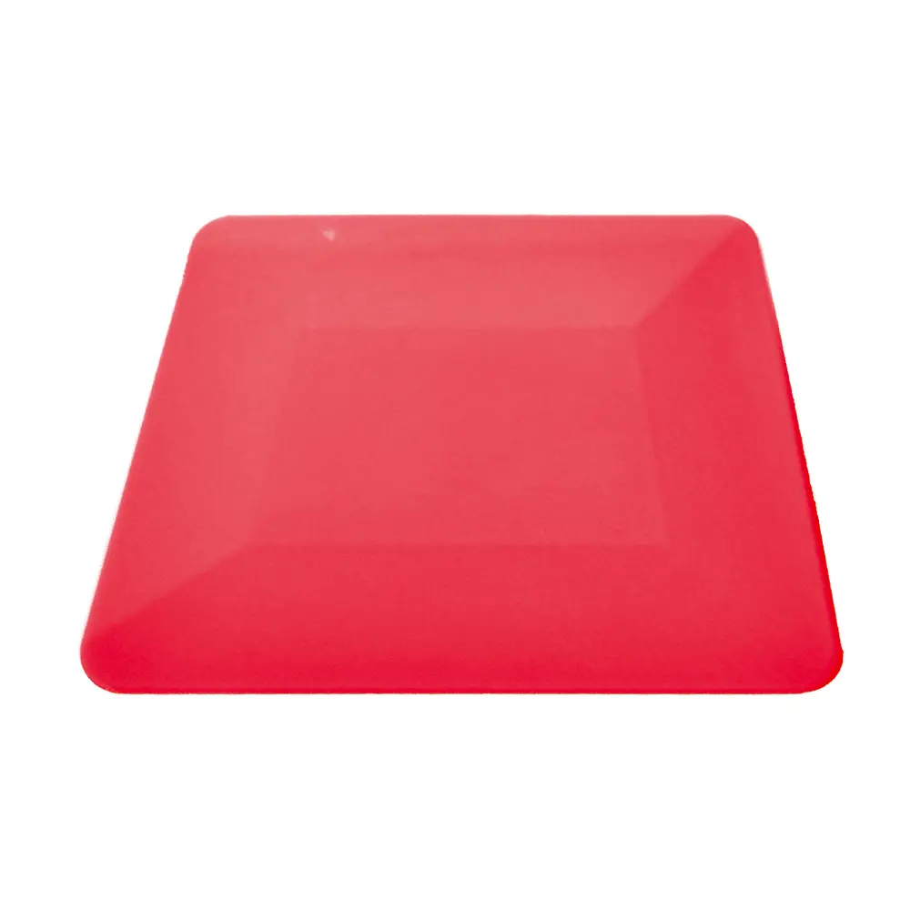 Red teflon film squeeging tool (trapezoid-shaped)