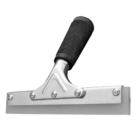 Metal film squeeging tool with polyurethane insert, 20 cm