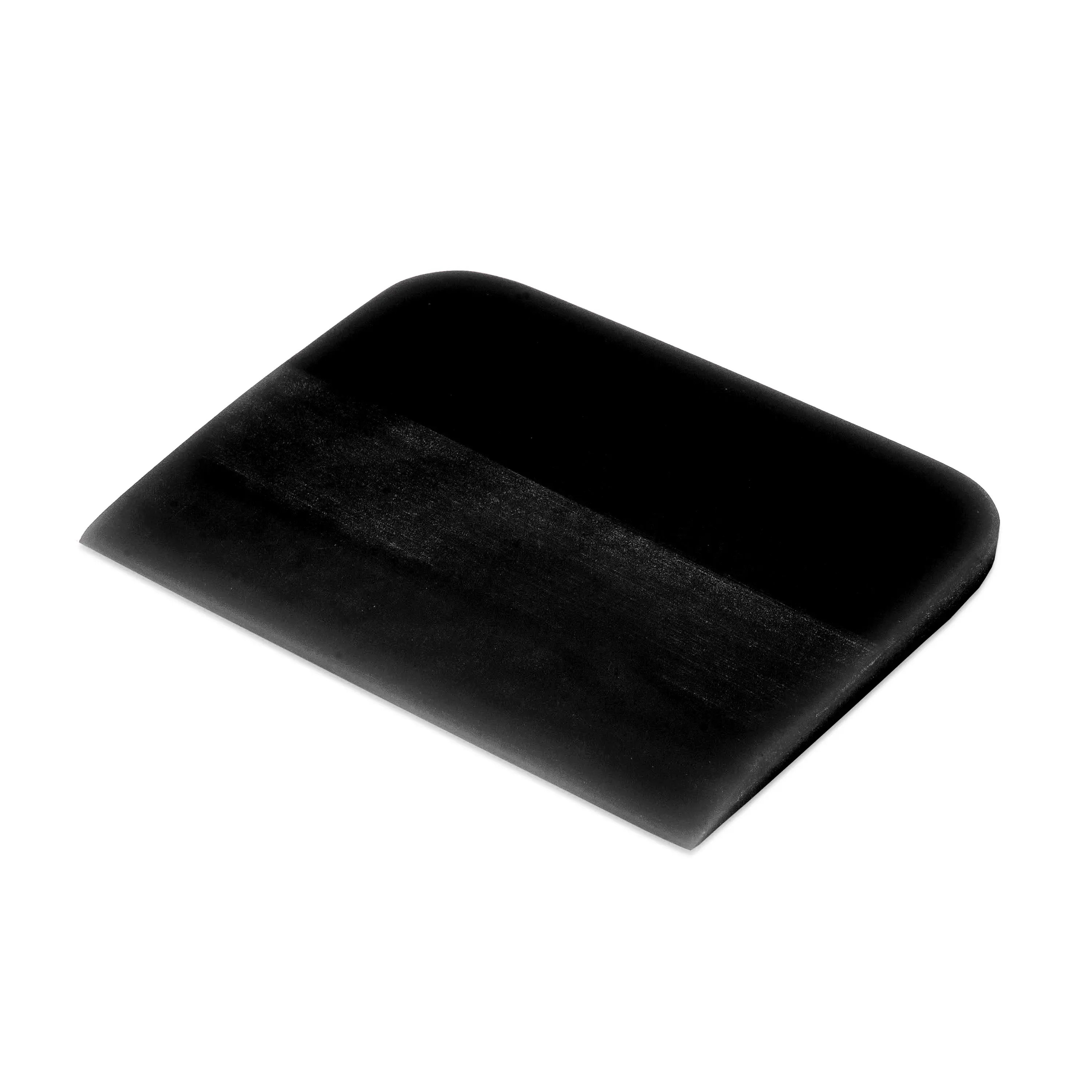 Polyurethane black film squeeging tool Grim Slider, 0.6x12x7.5 cm