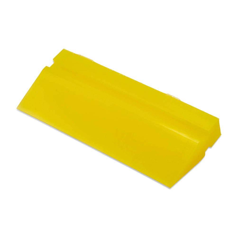 Yellow Turbo Soft polyurethane film squeeging tool, 11.7 cm