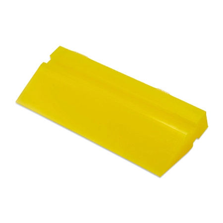 Yellow Turbo Soft polyurethane film squeeging tool, 11.7 cm